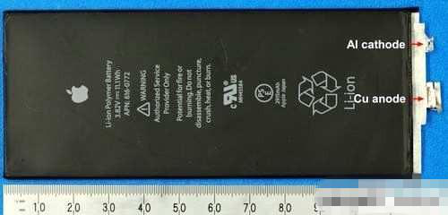 iPhone 6 Plus的鋰離子電池