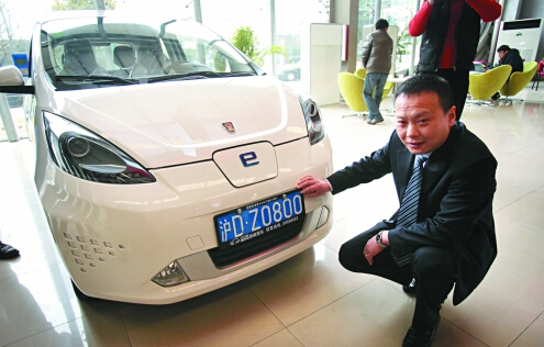 推廣和示范力度加大 1-5月上海新能源車(chē)上牌達(dá)10639輛