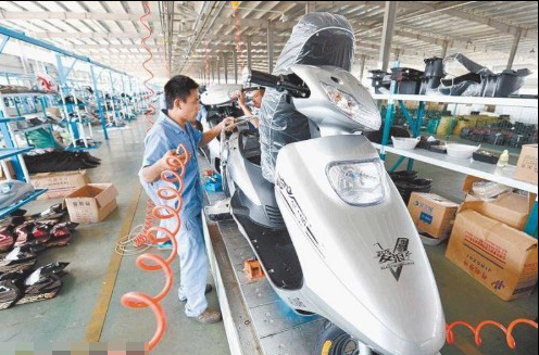 廣東電動車年產(chǎn)量超400萬輛 年產(chǎn)值上百億元