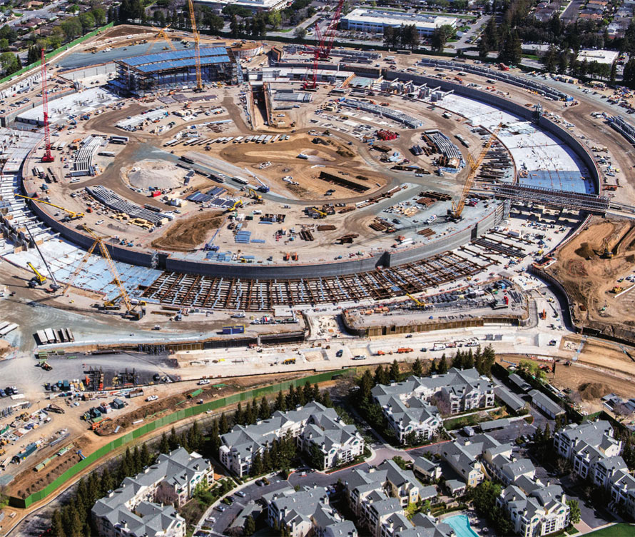 蘋果新總部建得怎么樣了？《財(cái)富》記者隨庫(kù)克去轉(zhuǎn)了一圈