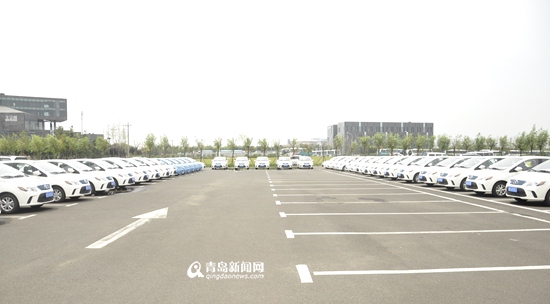 百輛新能源車交付青島高新區(qū)“創(chuàng)客” 已建3000余個(gè)充電終端