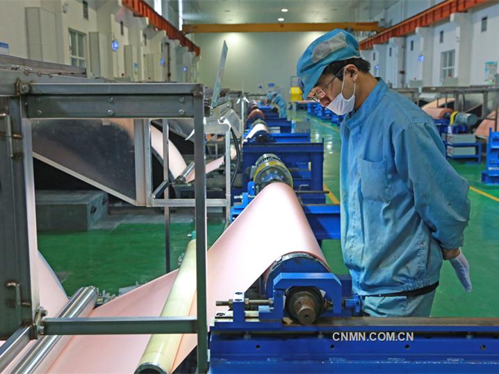 今年1月至7月，該公司共生產(chǎn)銅箔12422.62噸