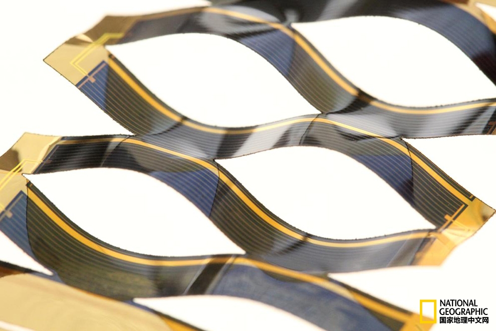 剪紙藝術賦予新型太陽能電池設計靈感