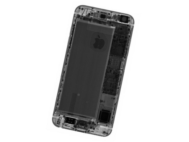 電池縮水為哪般 全新iPhone 6s Plus拆解（組圖）