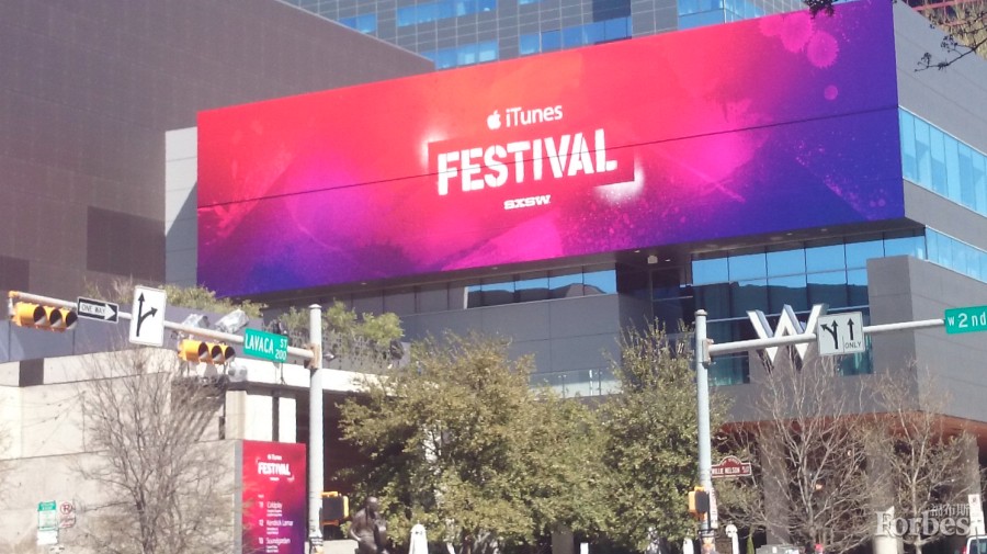 2014年西南偏南大會上的iTunes音樂節