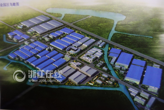 湖州百成新型汽車電池產業園效果圖