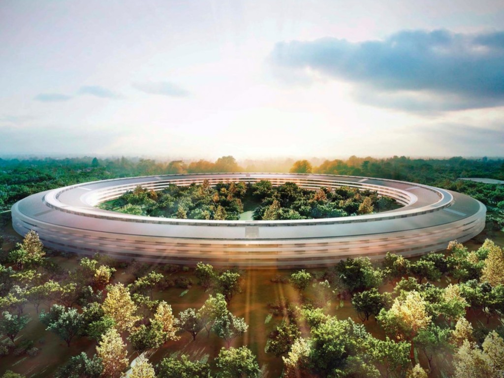 耗資50億美元  蘋果太空飛船新總部都有哪些不同之處