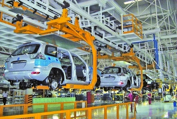 江淮汽車生產線