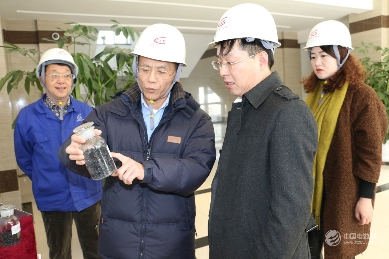 于清教一行調研鞍山興德 鋰電負極原料炭微球前景向好