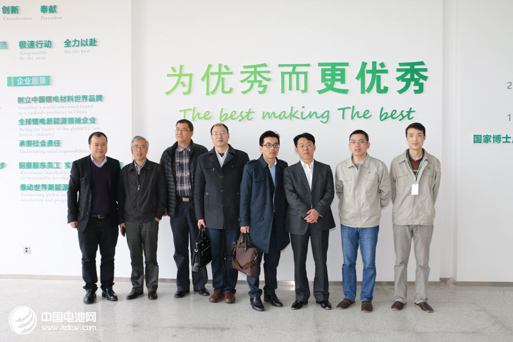 調研團一行與杉杉能源相關領導合影留念