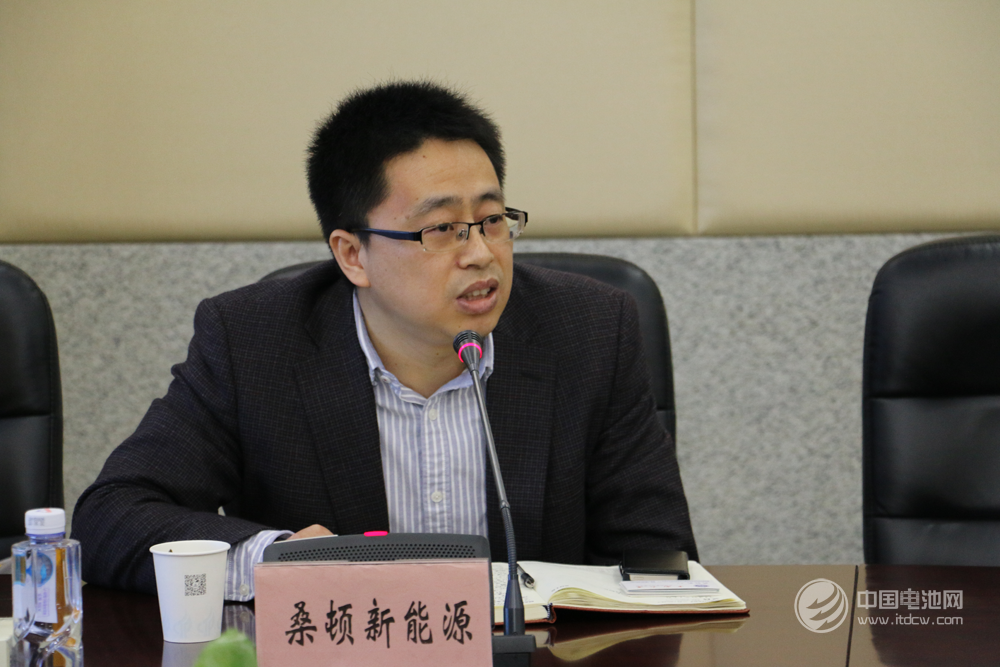 湖南桑頓新能源有限公司材料事業(yè)部商士波總經(jīng)理