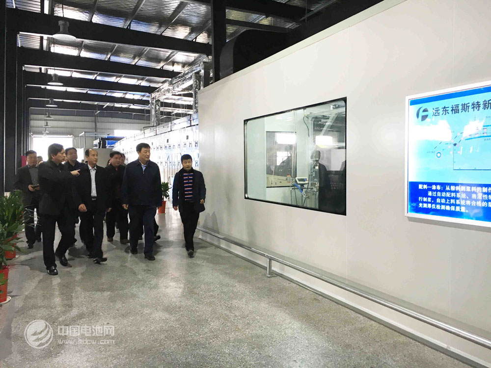 江西省委副書記劉奇一行蒞臨遠東福斯特調研考察