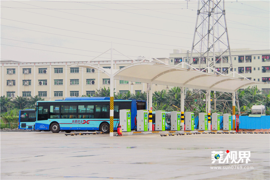 東莞巴士購進(jìn)265輛純電動(dòng)公交車 首批28輛投入使用