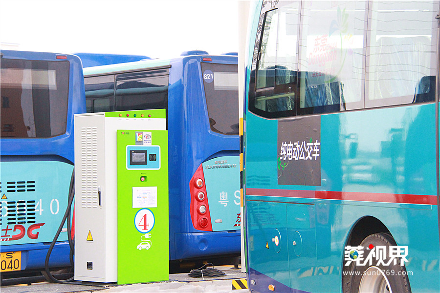 東莞巴士購進(jìn)265輛純電動(dòng)公交車 首批28輛投入使用