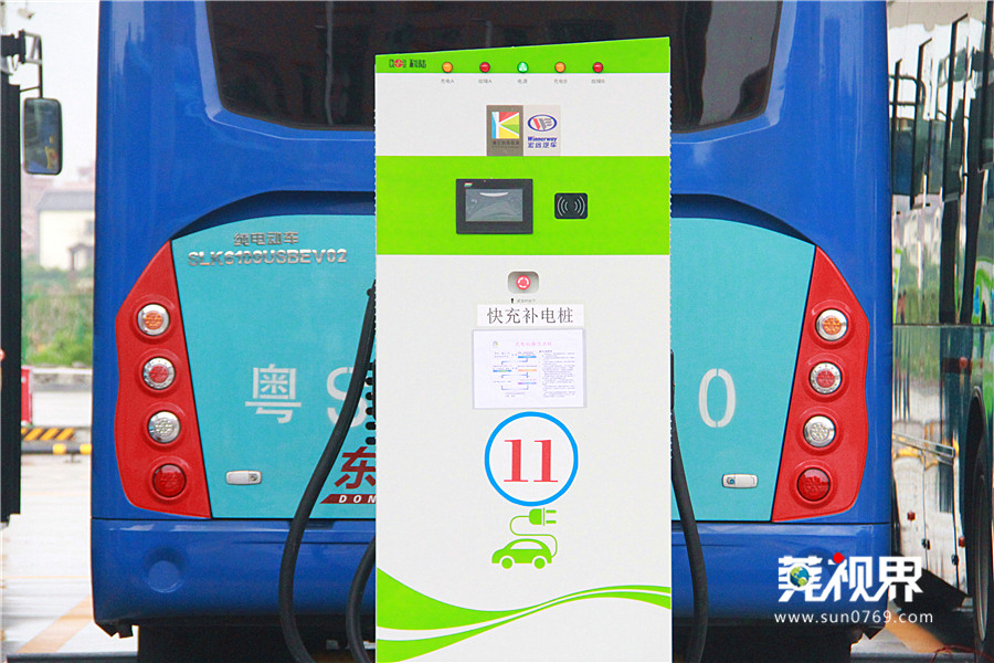 東莞巴士購進(jìn)265輛純電動(dòng)公交車 首批28輛投入使用