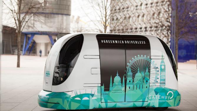 無人駕駛成“網紅”：倫敦準備測試無人駕駛膠囊