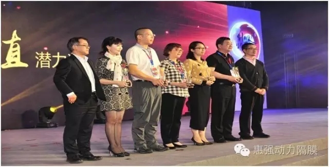 惠強(qiáng)新材獲 “2016年度盛景十大最具市值潛力”獎(jiǎng)