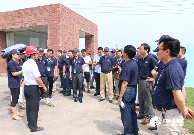 電池百人會企業家參觀青島國軒電池有限公司