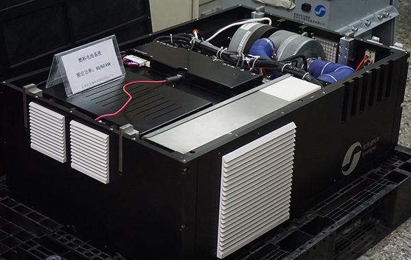 億華通研發的氫燃料電池系統