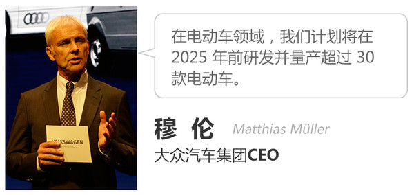 大眾2025戰(zhàn)略發(fā)展目標(biāo)：研發(fā)并量產(chǎn)超過30款電動(dòng)車