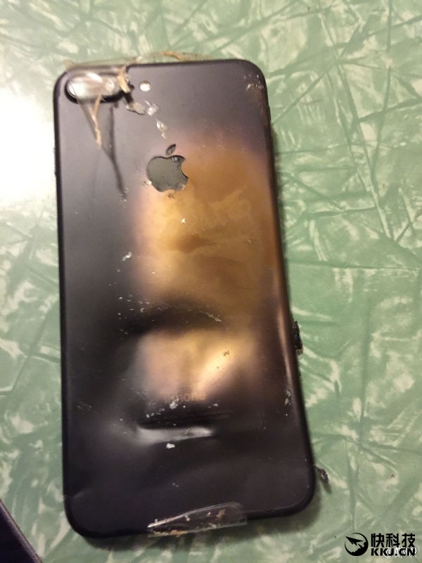 iPhone 7 Plus意外爆炸 到底是電池原因還是外力所致？