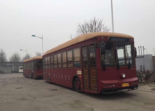 保定公交的銀隆鐺鐺車