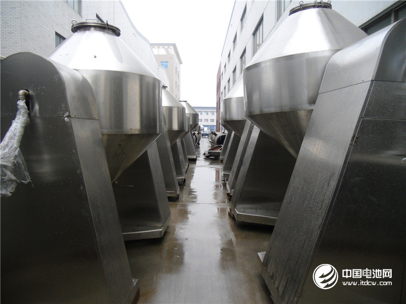 電池材料干燥工程