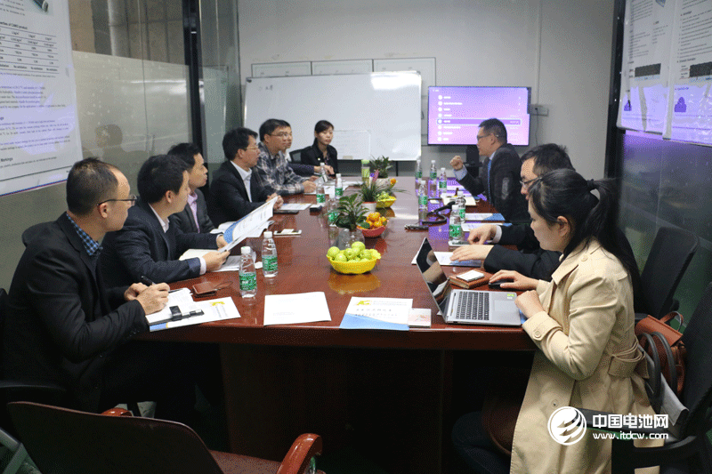 調研團一行與佛山高科領導交流、座談