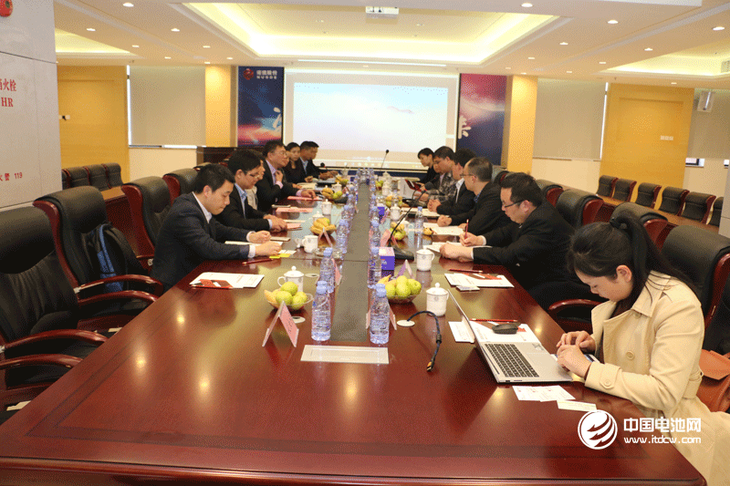 調研團一行與聯合銅箔領導交流、座談