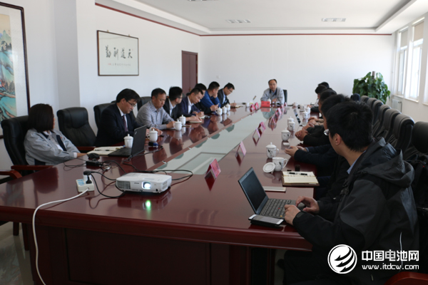 中國鋰電新能源產業鏈調研團一行與天津東皋膜領導交流、座談