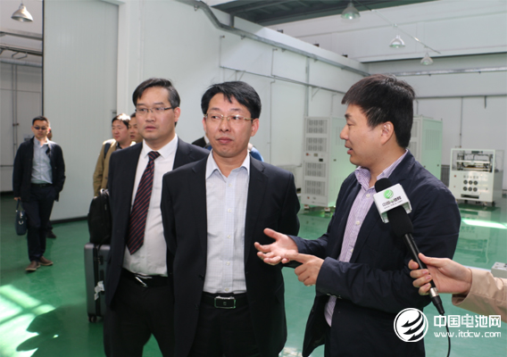 北京大華總經理高飛與調研團一行交流