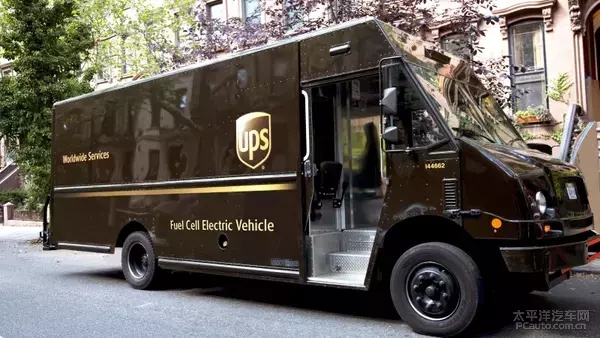 UPS快遞投放氫燃料電池物流車(chē) 續(xù)航200km