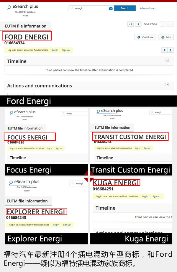 福特4款車型增插電混動版 未來引入國內