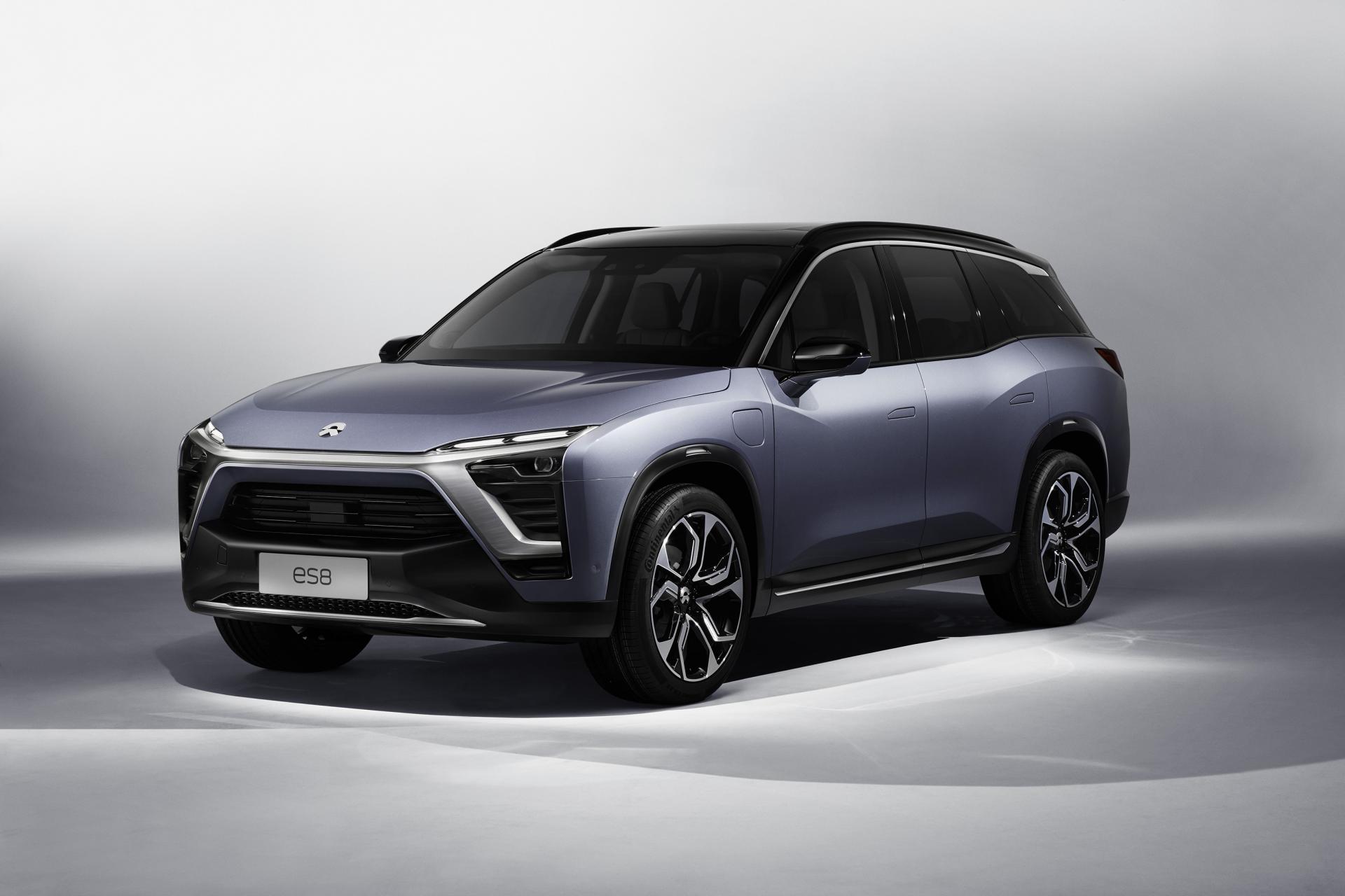 蔚來最新量產車高性能純電動7座SUV ES8