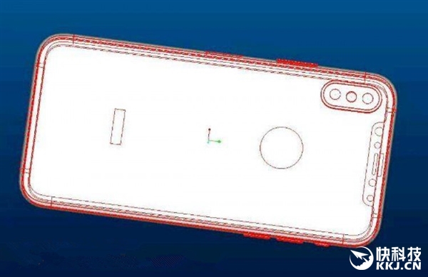 iPhone 8 CAD設計圖曝光：正面全是屏、垂直雙攝