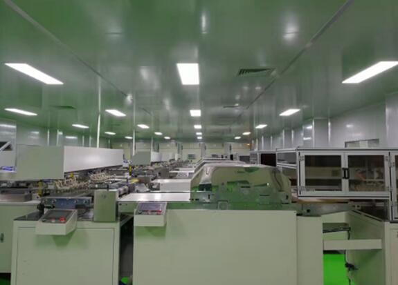 鋰電池生產(chǎn)車間