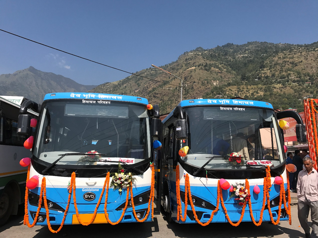 比亞迪K7純電動(dòng)巴士整裝待發(fā)