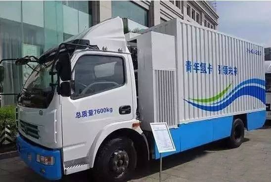青年汽車開發(fā)的氫燃料卡車