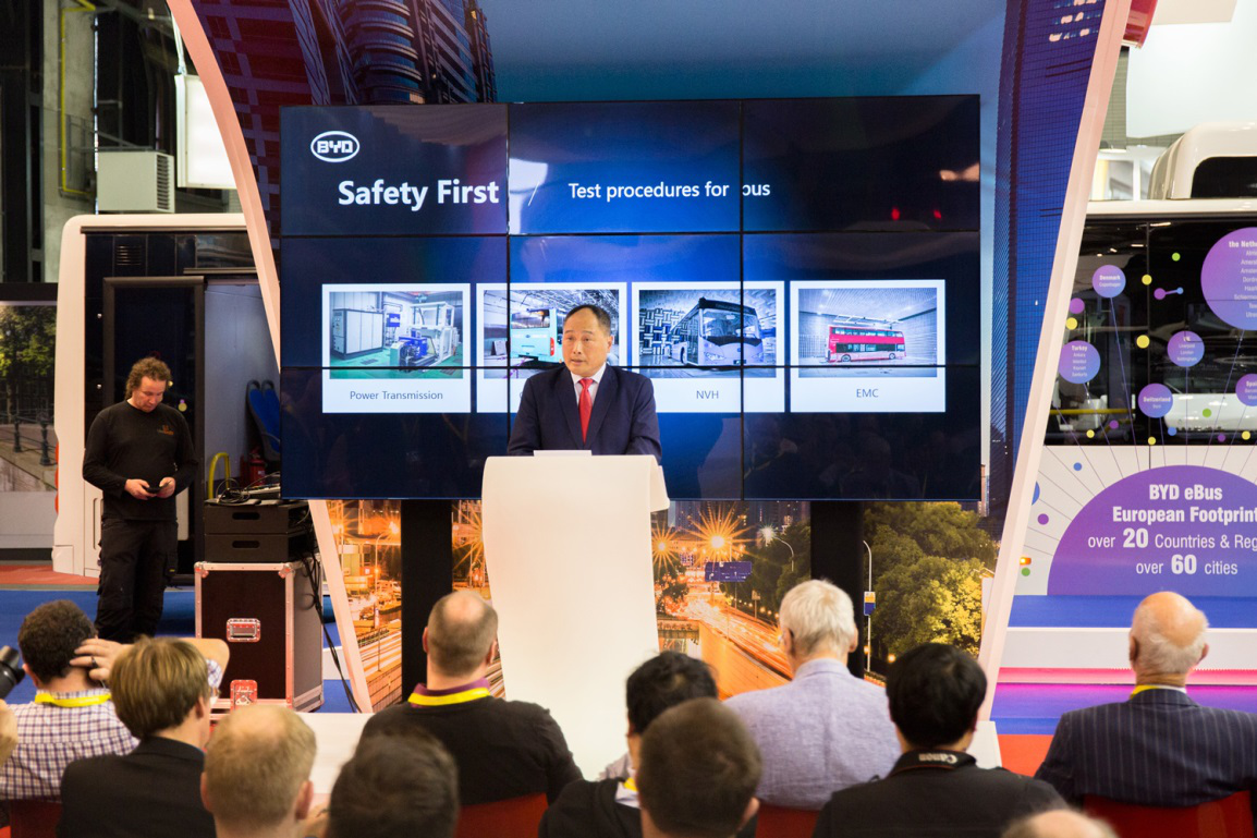 比亞迪歐洲分公司總經(jīng)理何一鵬