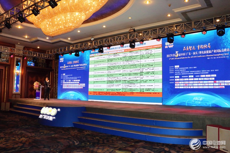 第5屆鋰電“達沃斯”論壇現場