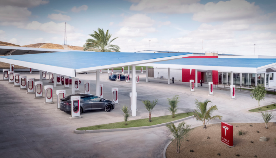 特斯拉超級充電站