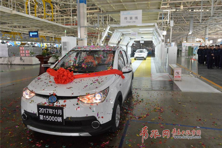 15000輛！青島造新能源國民車單月產(chǎn)能破紀(jì)錄