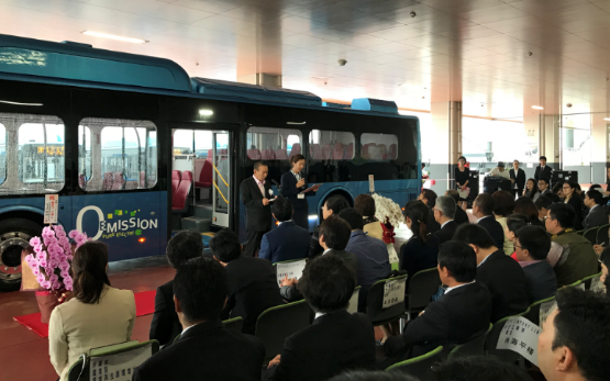 沖繩Ships Agency有限公司執行會長松田美貴致辭