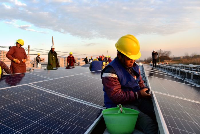 全球最大水面漂浮光伏電站