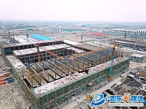 投資28億元！江東電子高性能超薄電子銅箔項目廠房建設(shè)中