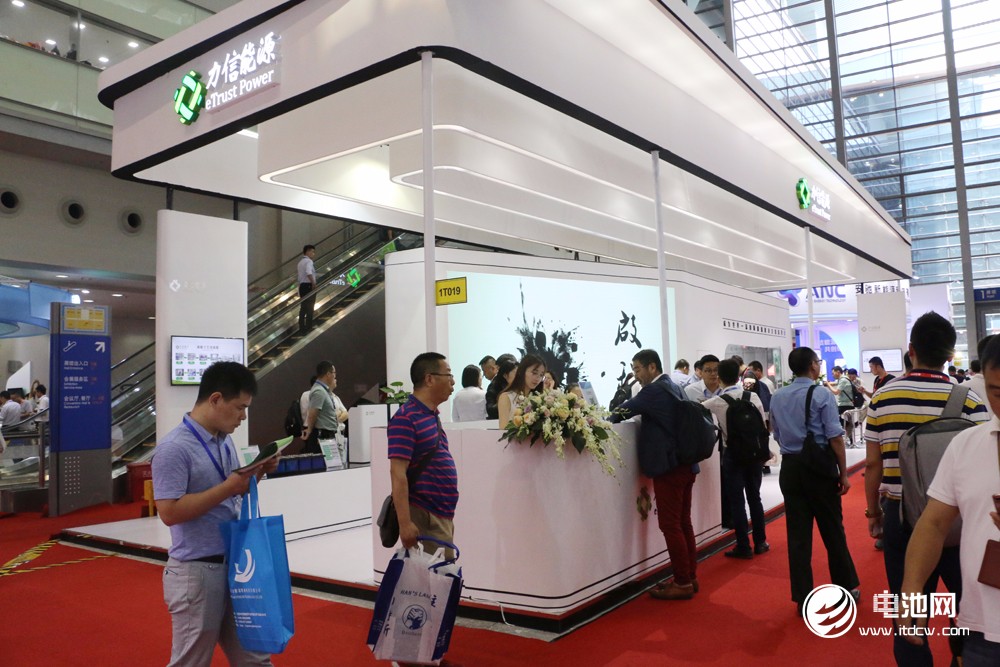 電池百人會副理事長單位——力信能源亮相CIBF 2018