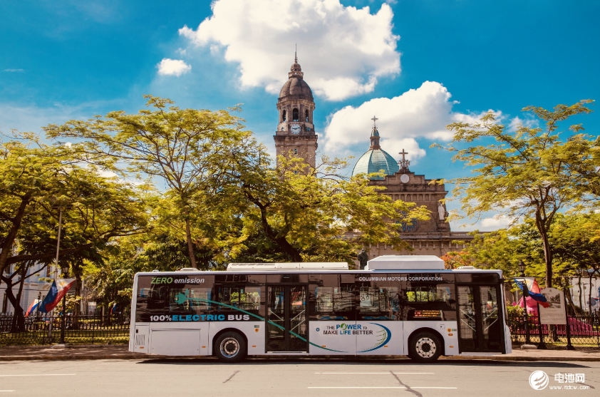 交付菲律賓的比亞迪電動巴士