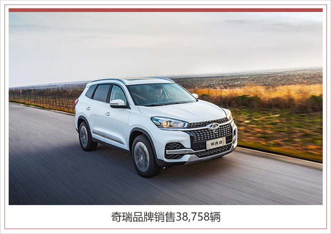 奇瑞集團5月售新車超6.5萬 新能源銷量大增183%