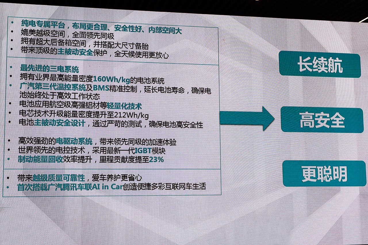 最大續(xù)航530km 廣汽新能源GE3 530預(yù)售價14萬元起
