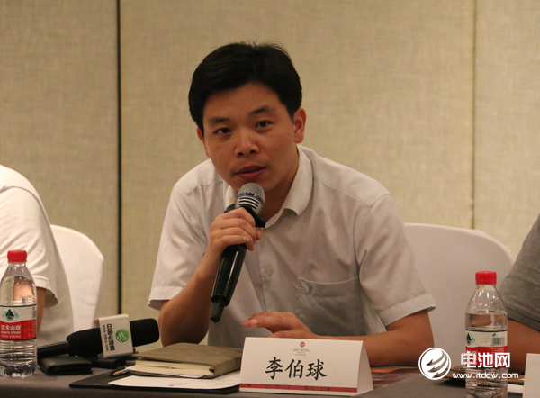 天能電池集團有限公司總經(jīng)理助理李伯球